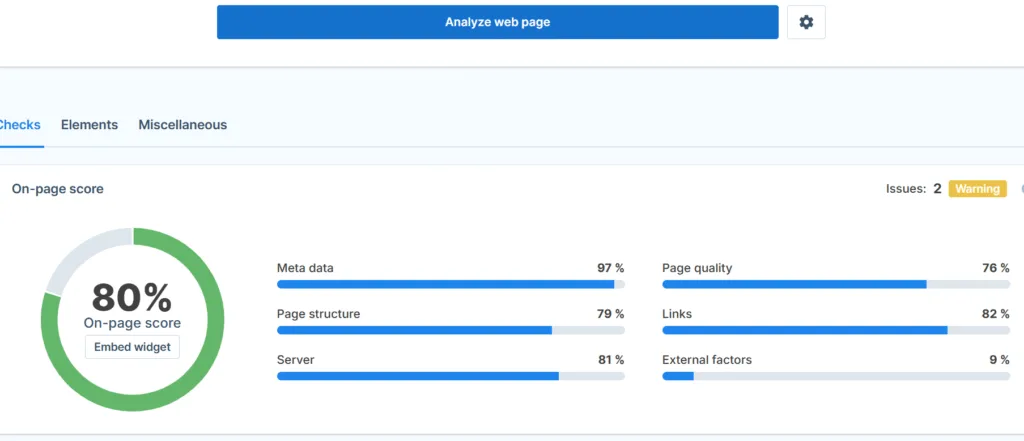website audit