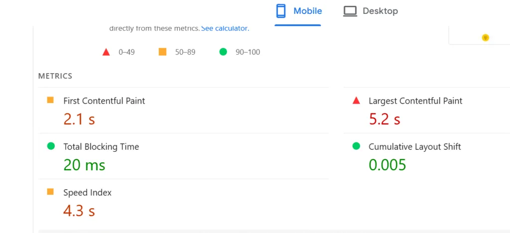 page speed optimization